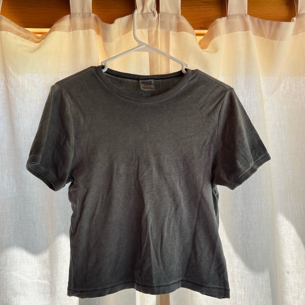 PINK Victoria's Secret Heather Gray Tee